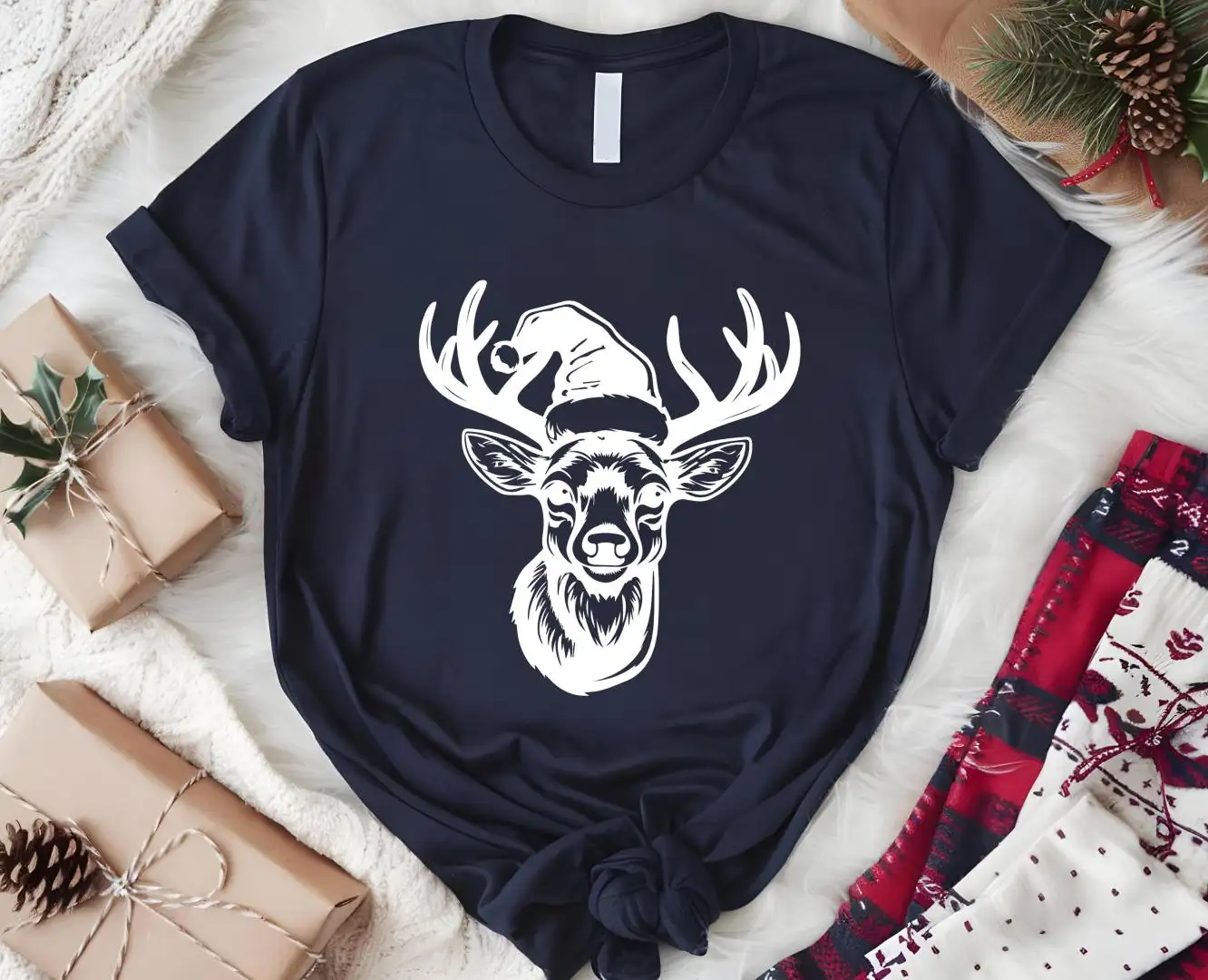 Christmas Deer Shirt, Christmas Holiday Shirt, Christmas Family Shirt, Christmas Reindeer Shirt, Reindeer Shirt, Merry Christmas Shirt