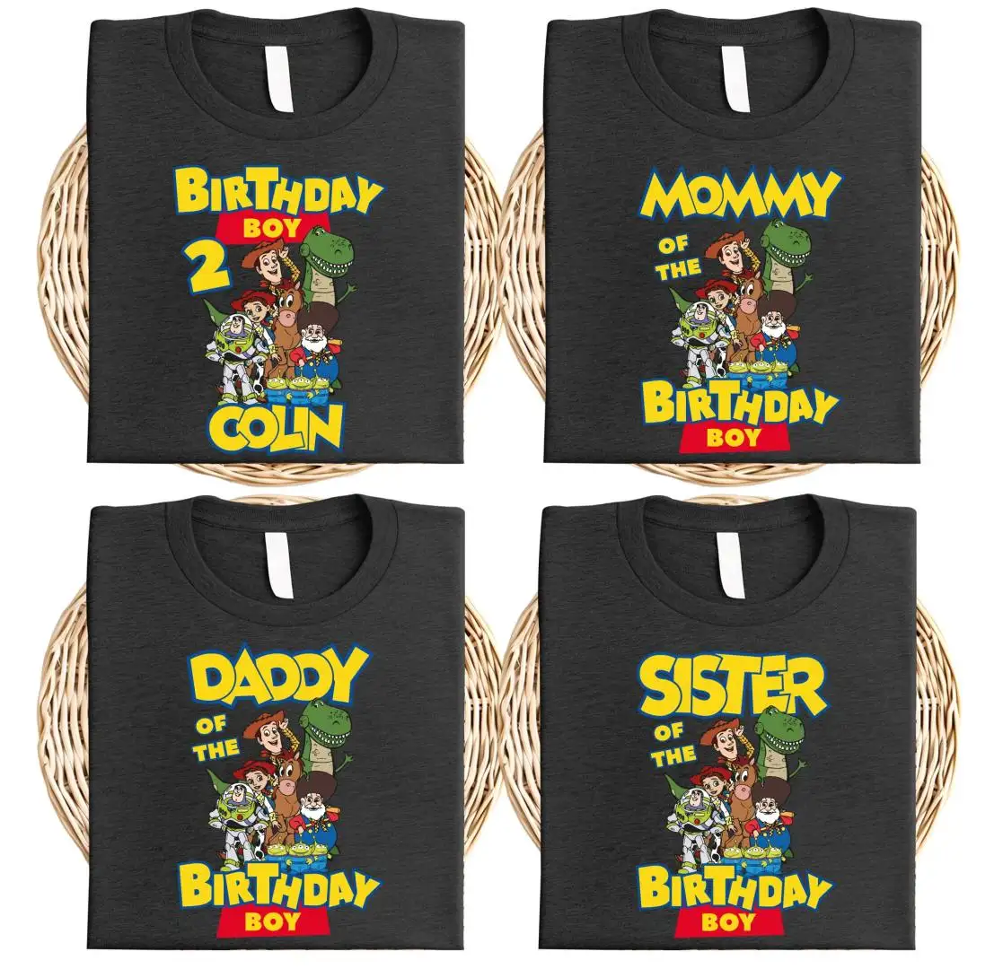 Toy Story Birthday Boy Shirt for Disney Pixar Party