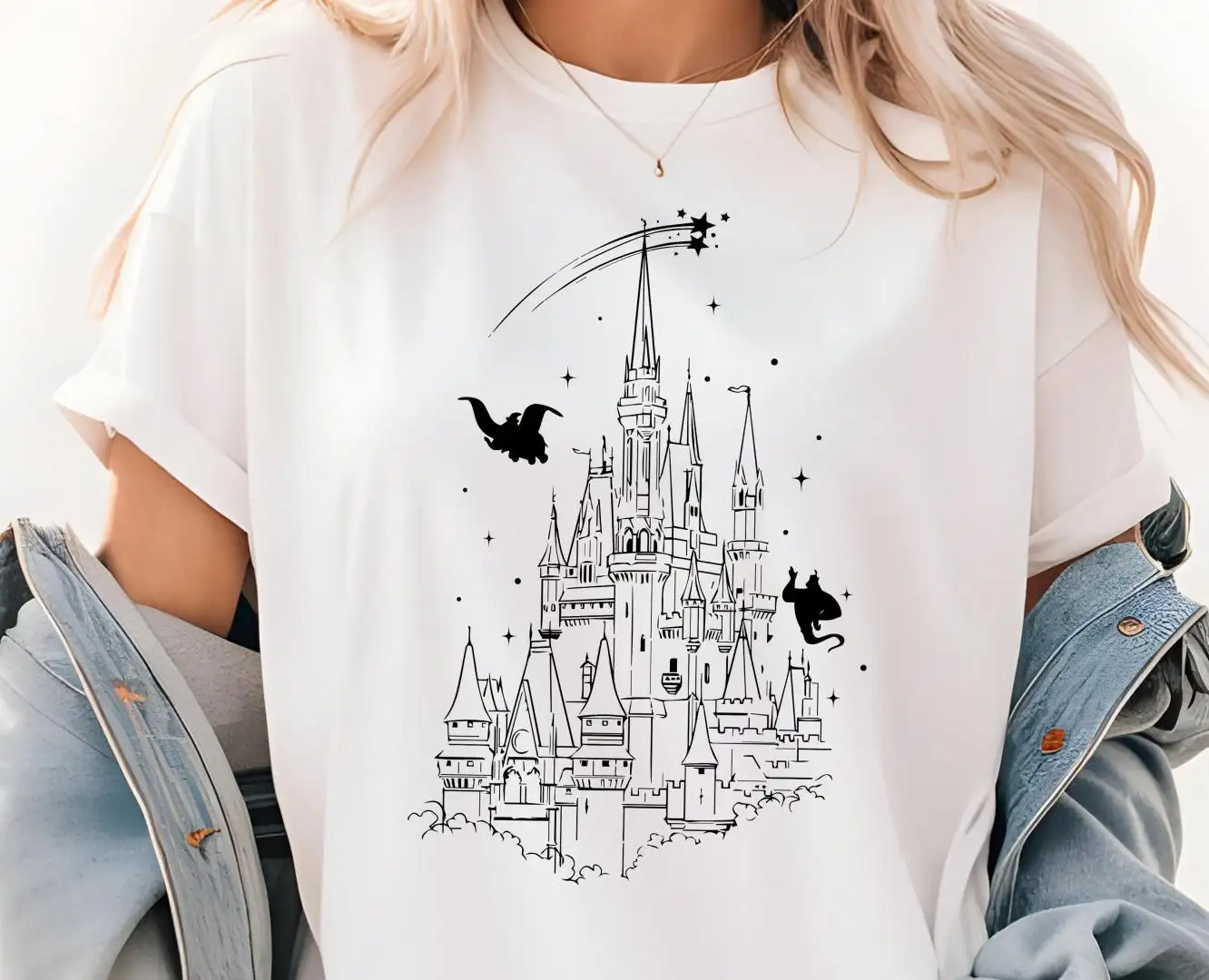 Disney Castle Shirt, Fantasy Disney Apparel, Magic Kingdom Shirt, Magical School Tee, Enchanted Castle Shirt, Magic Lover Shirt