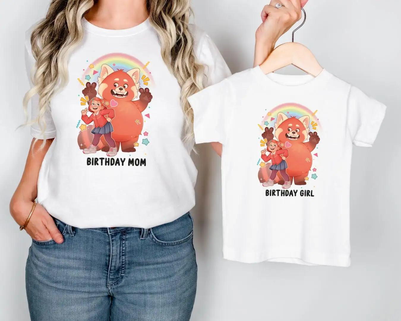 Turning Red Birthday Girl Shirt for Kids Party