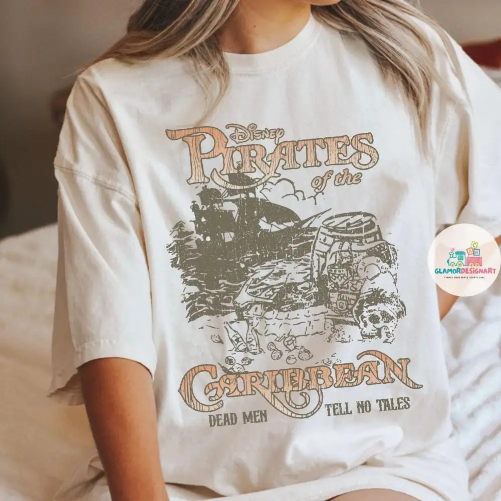 Pirates Of The Caribbean Disney Shirt, Caribbean Shirt, Disneyworld Shirt, Disney Family Vacation shirt, WDW Shirts Comfort Colors Shirt