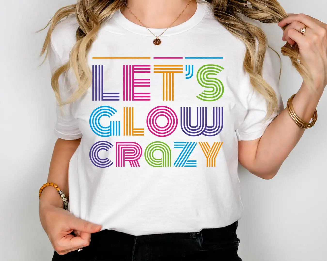 Glow Party Shirt for Family Matching Birthday