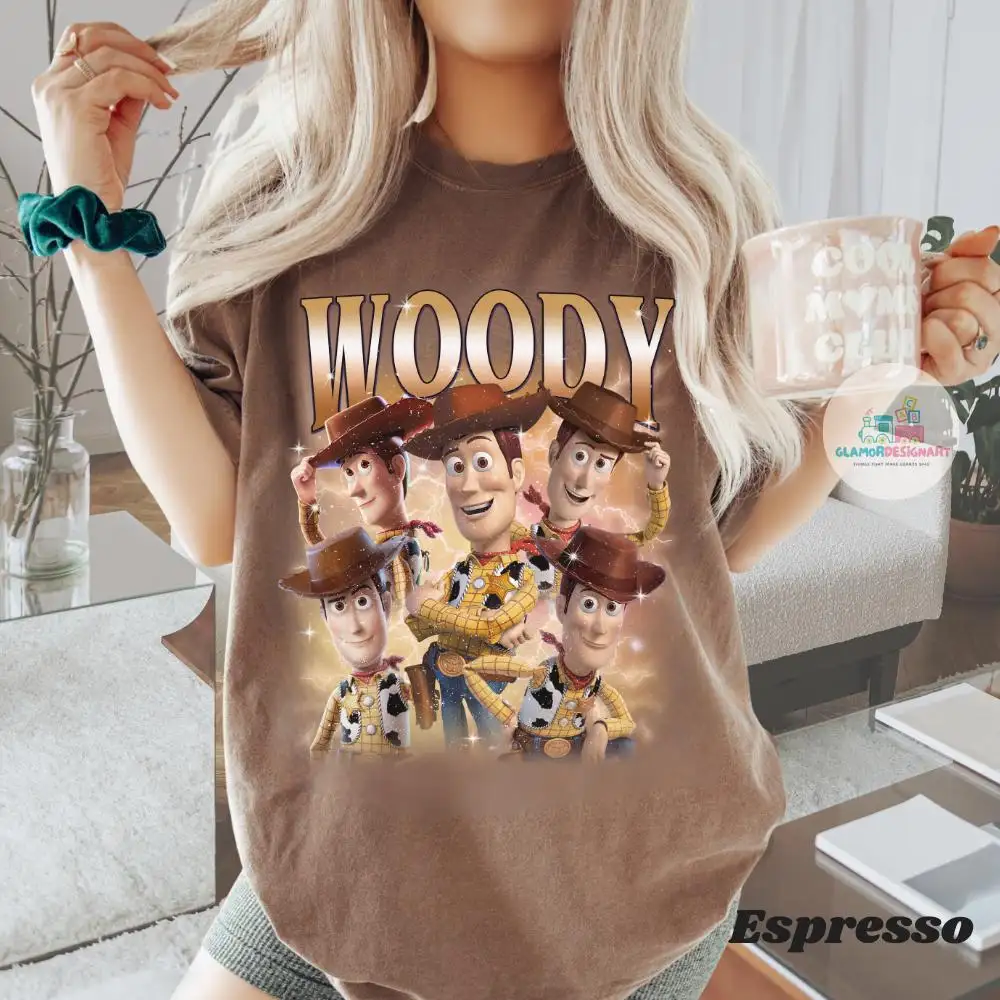 Vintage Disney Toy Story Shirt, Woody T-shirt, Buzz Lightyear Shirt Disneyland Family Matching Woody Shirt Disney Family Vacation 2025 Shirt