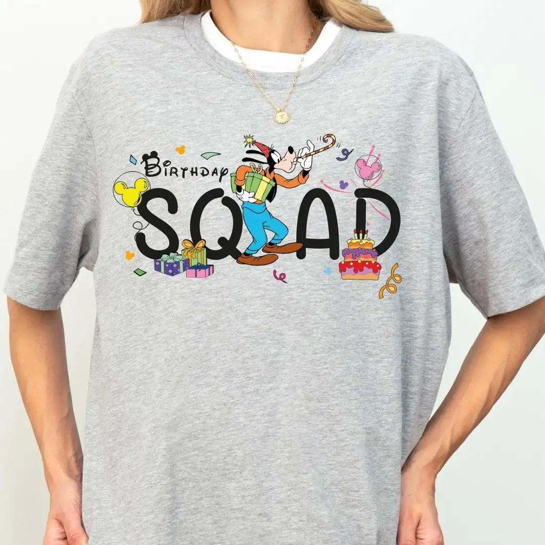 Disney Goofy Birthday Squad Shirt for Boys