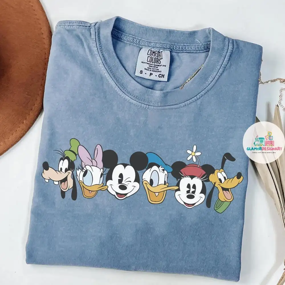 Mickey and Friends Shirt, Comfort Colors Shirts, Mickey Mouse Shirt, Disney Trip Shirt, Disney World Shirt, Mickey Mouse, Disney Shirts