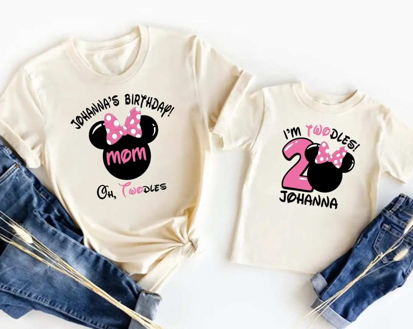 Disney Minnie Mouse Birthday Girl Shirt for Toddlers