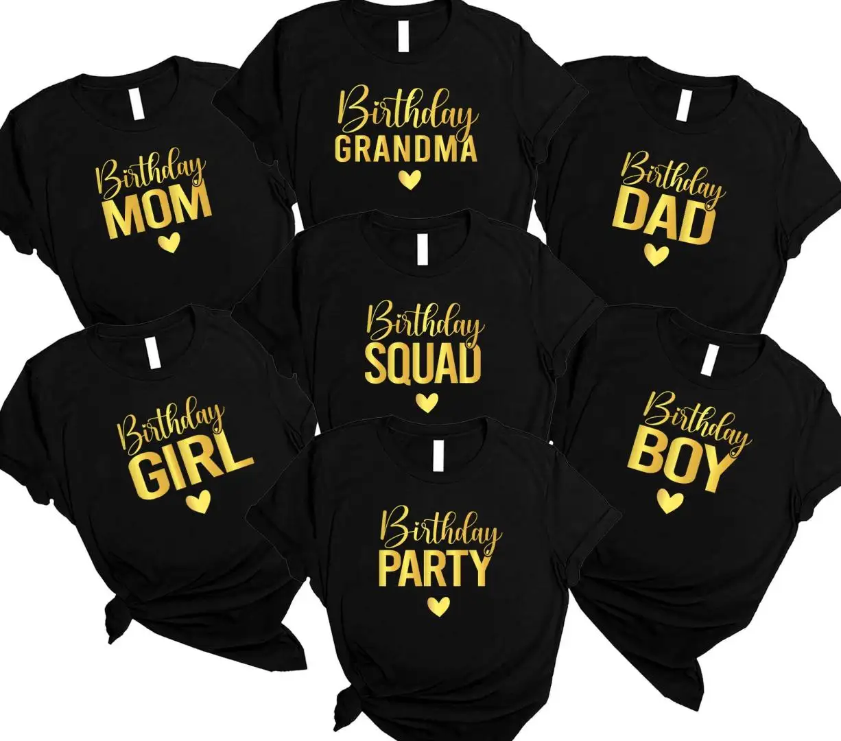 Funny Birthday Squad Shirt for Party