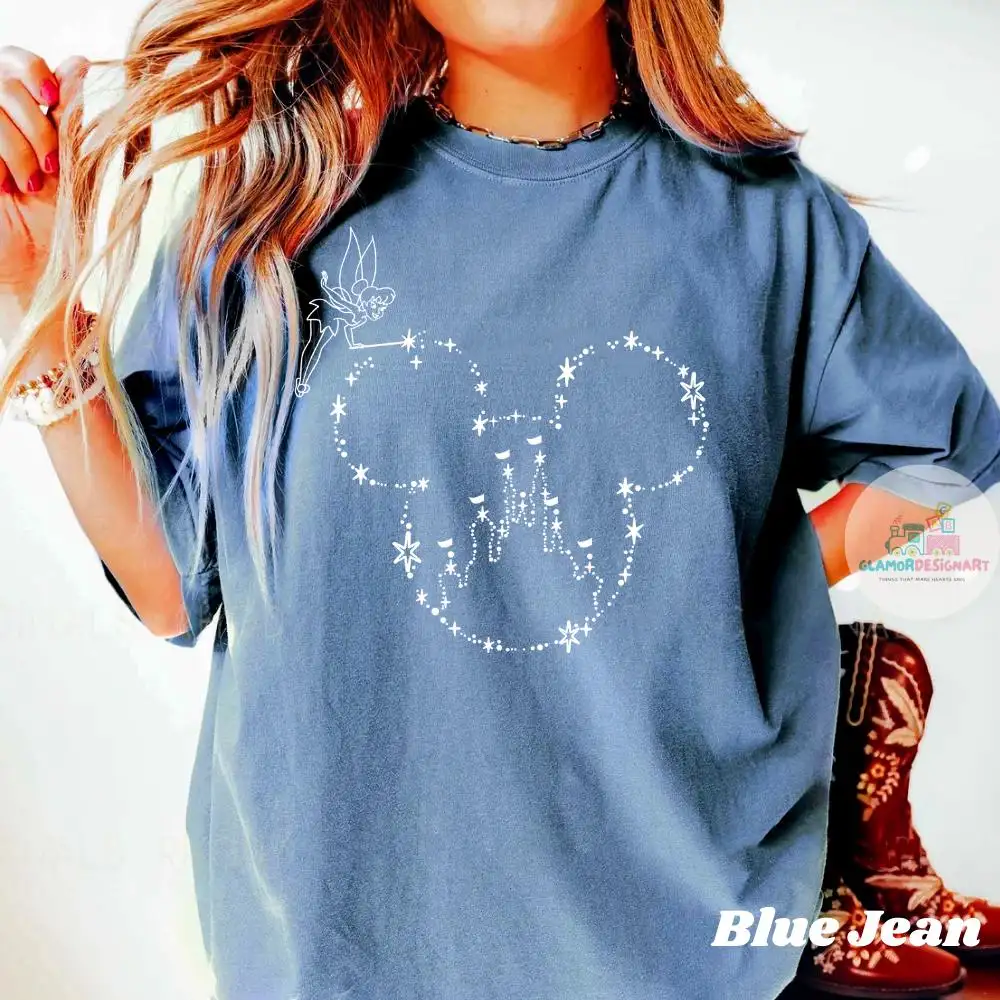 Disney tinkerbell Shirts, Comfort Colors Disney Shirts, Magical Kingdom, Disney Family shirts Disneyworld T-shirt, Disneyworld Shirts