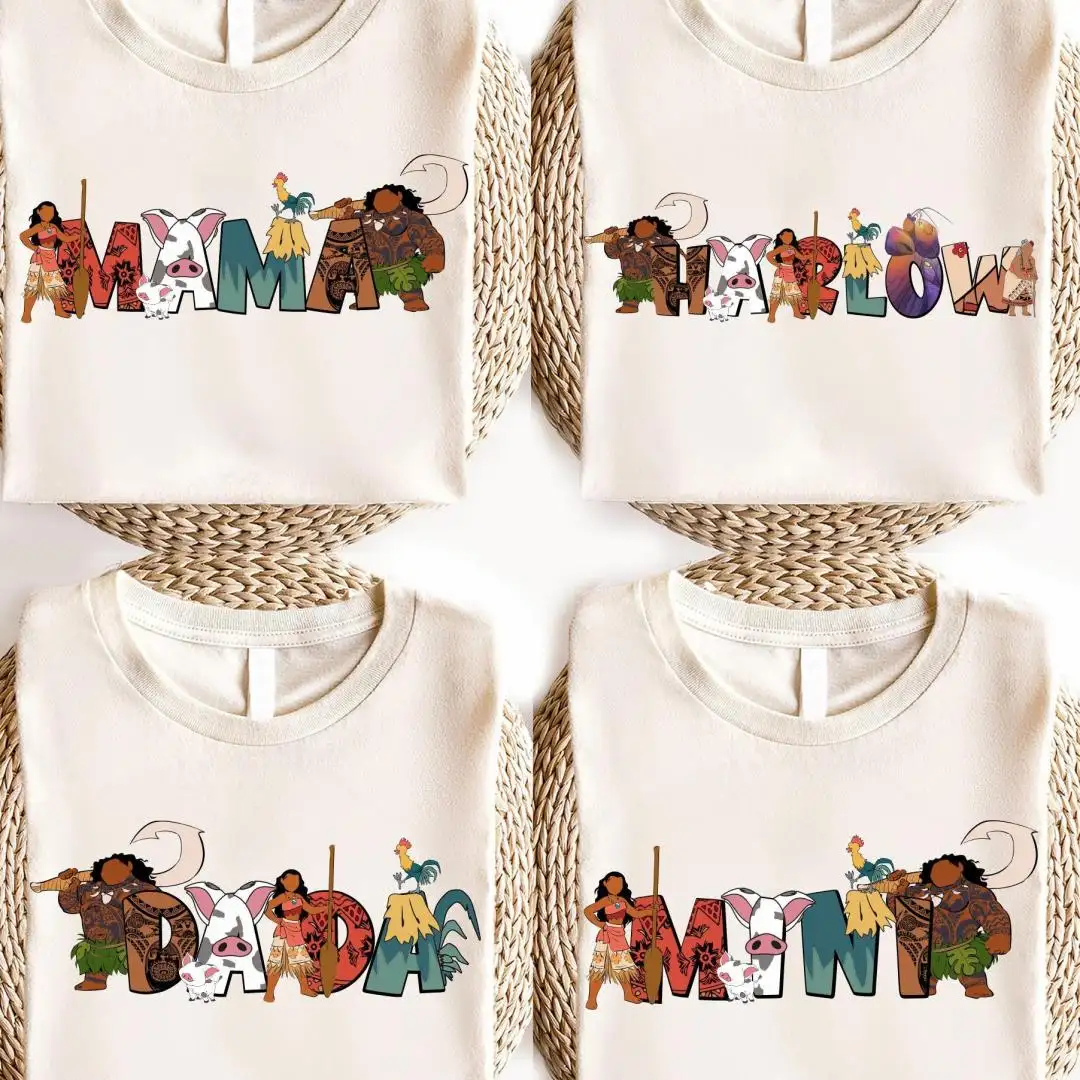 Disney Moana Family Matching Shirt for Disneyland