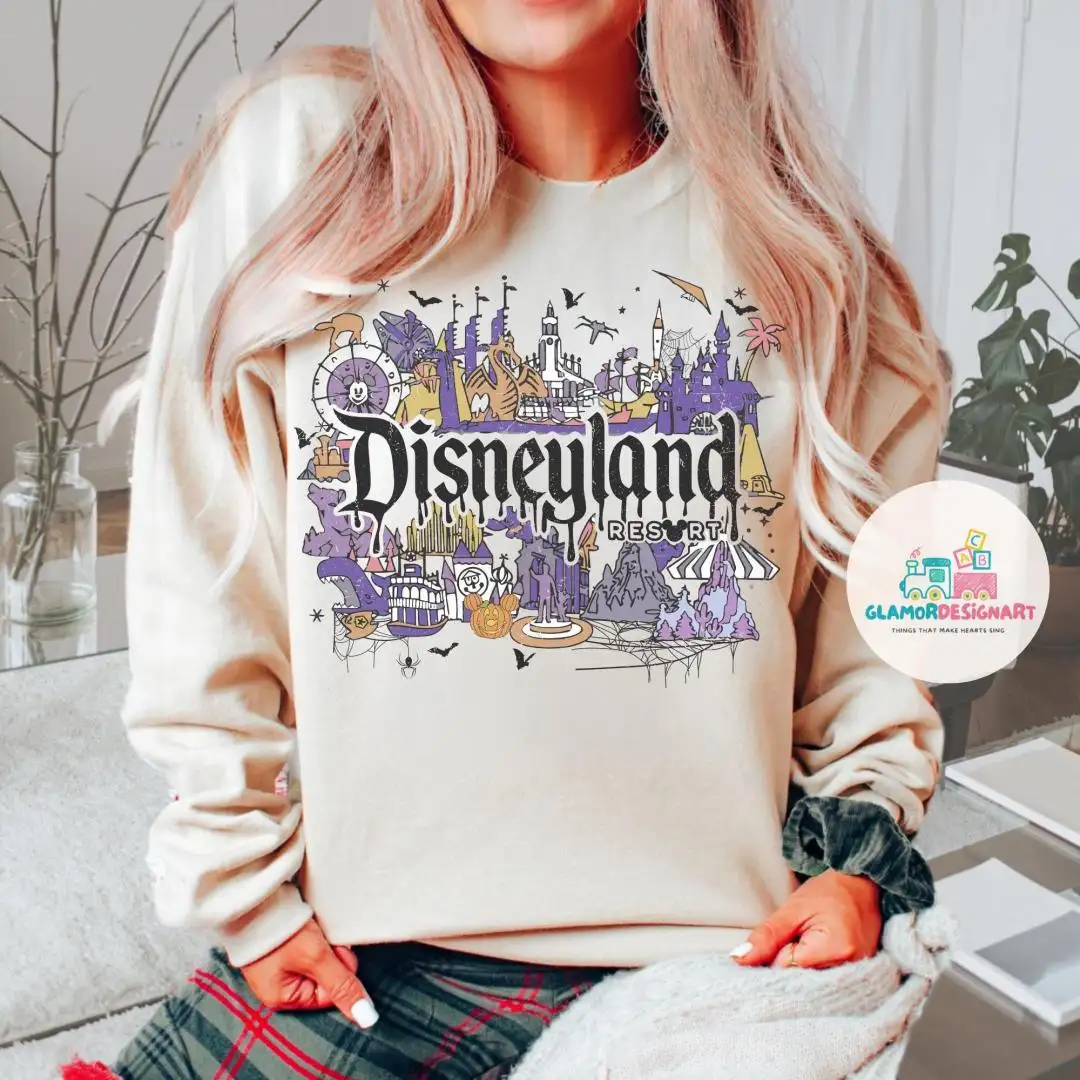 Vintage Disneyland Halloween Shirts Mickey and Friends Halloween Shirt Halloween Party Disney Family Halloween Shirts Disney Halloween Shirt