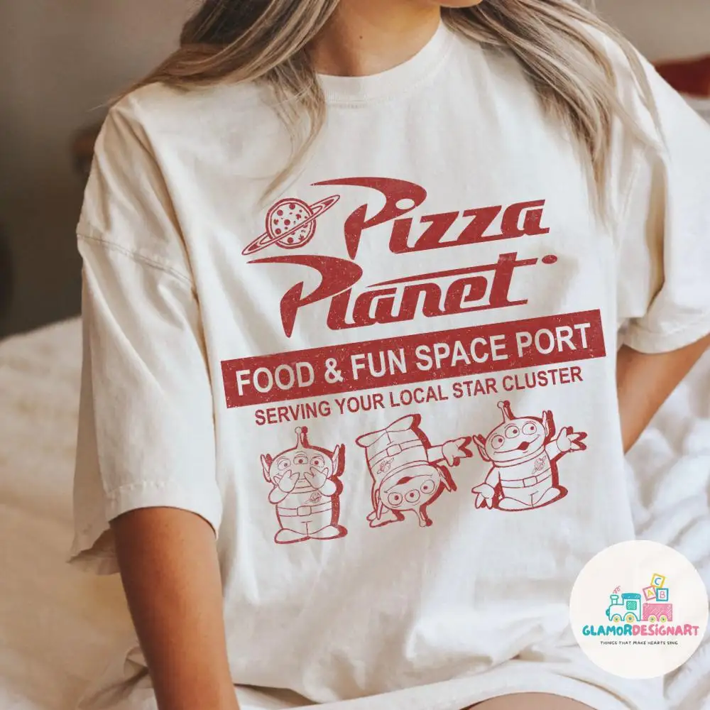 Aliens Pizza Planet T-Shirt, Toy Story Alien Shirt, Disneyworld Matching Shirt, Disneyland Trip Shirt, Disney Family Vacation Tee