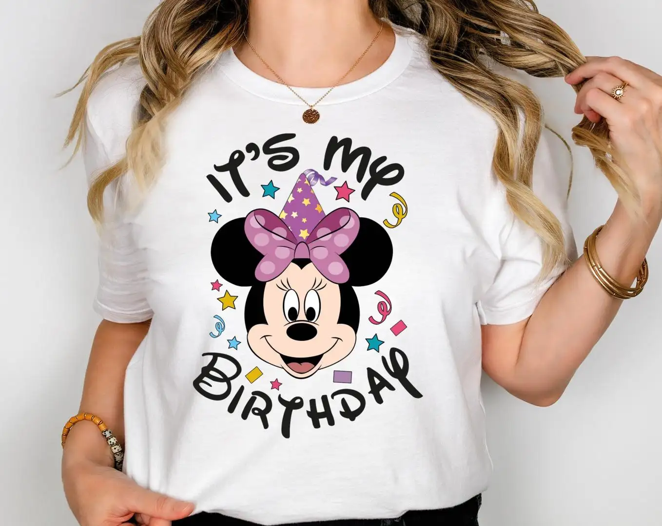 Disney Minnie Mouse Birthday Girl Shirt