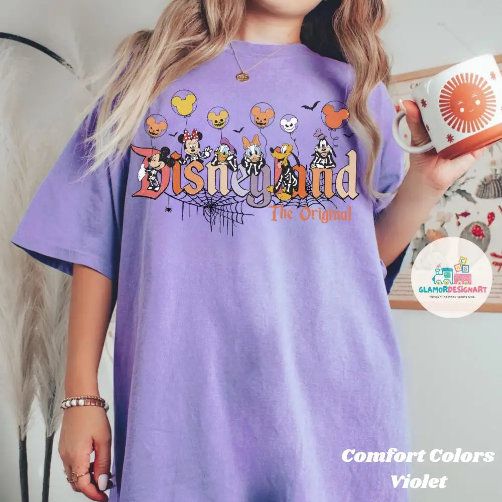 Vintage Disneyland Halloween Shirts, Halloween Party, Disney Family Halloween Shirts Disney Halloween, Mickey And Friends Halloween Shirt