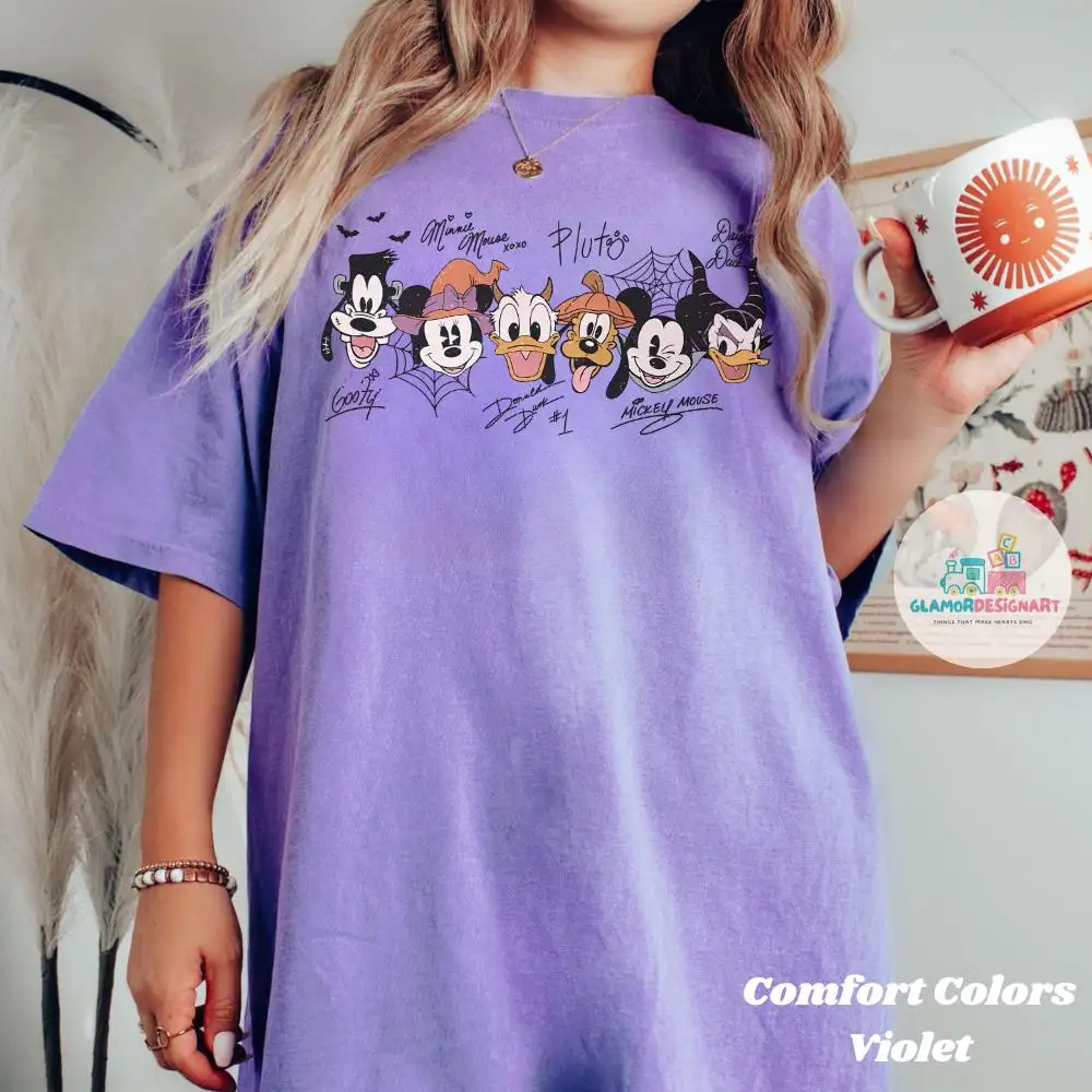 Mickey and Friends Shirt, Disney World Shirt, Comfort Colors Shirt Mickey's Not So Scary Halloween Party 2025 Shirt Disney Halloween Shirt