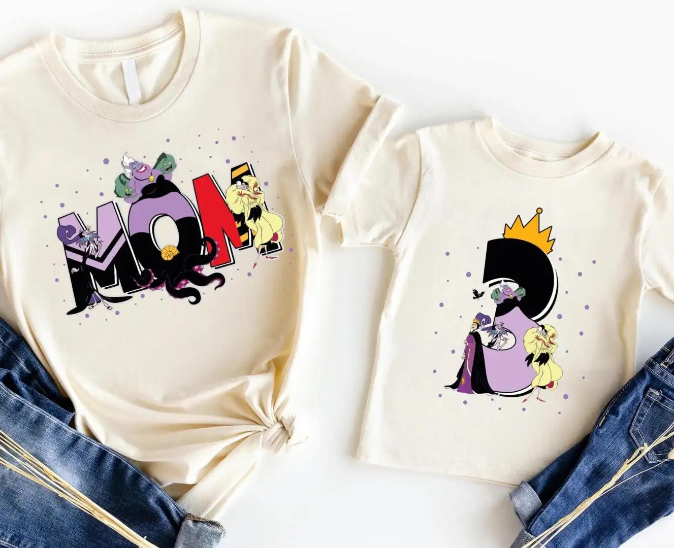 Disney Villain Family Halloween Birthday Shirt