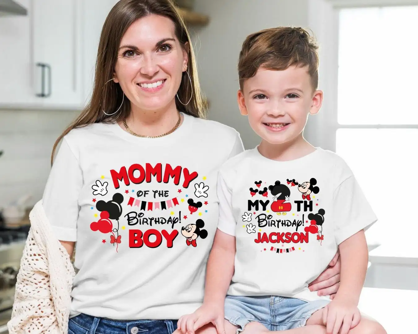 Disney Mickey Birthday Squad Shirt for Boys