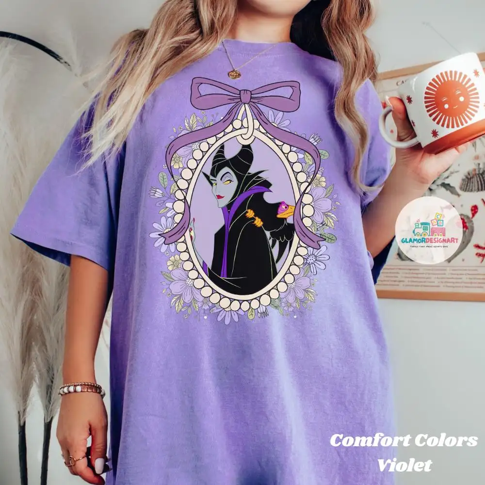 Coquette Bow Disney Villains Shirt, Bad Witches Club Female Villains Disney Girl Trip, Maleficent Evil Queen Ursula Cruella disneyland Shirt