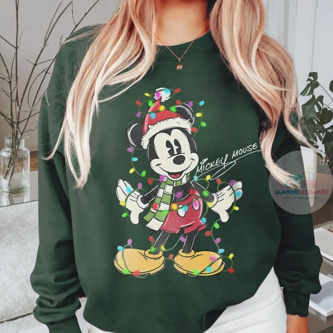 Comfort Colors Mickey And Friends Christmas Shirt, Disney Christmas Group Shirt, Disney Holiday Shirt Disney Very Merry Christmas Shirt