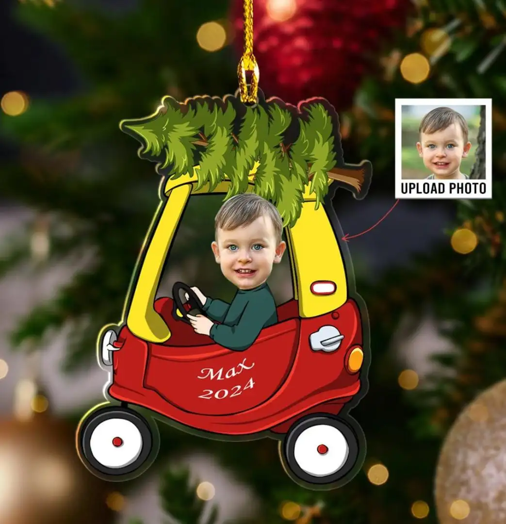 Personalized Baby's First Christmas Ornament, Baby Shower Gift New Baby Christmas Gift, Keepsake Ornament, 1st Christmas, Newborn Gift