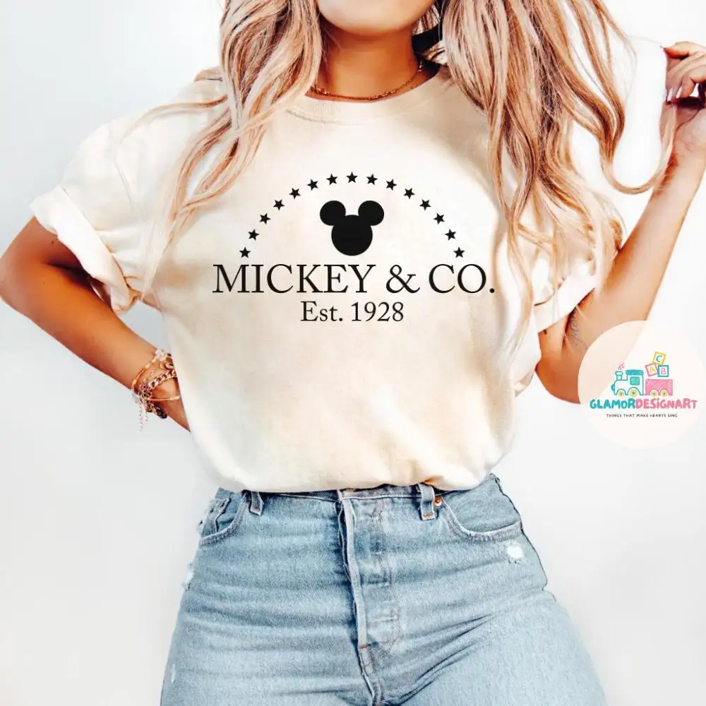 Mickey and Co Shirt Disney Mickey Shirt Disney Trip Shirt Mickey and Co est 1928 WDW Shirt Disneyland Shirt Disneyworld Disney Vacation