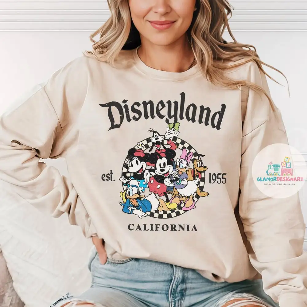 Disneyland Shirt, Disneyland Shirt, Family Disneyland Vacation Shirts Disney Family Shirt, Mickey Minnie Sweatshirt, Magical Land Sweatshirt