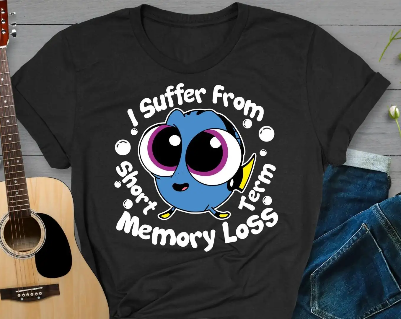 Disney Dory Memory Loss Shirt for Family Trips