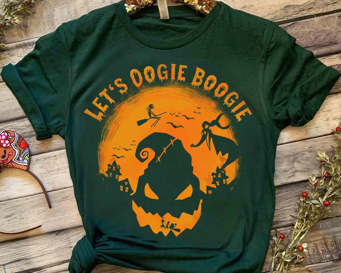 The Nightmare Before Christmas Let's Oogie Boogie Shirt, Disney Jack And Sally Tee, Disneyland Halloween Family Trip, Oogie Boogie Bash 2025