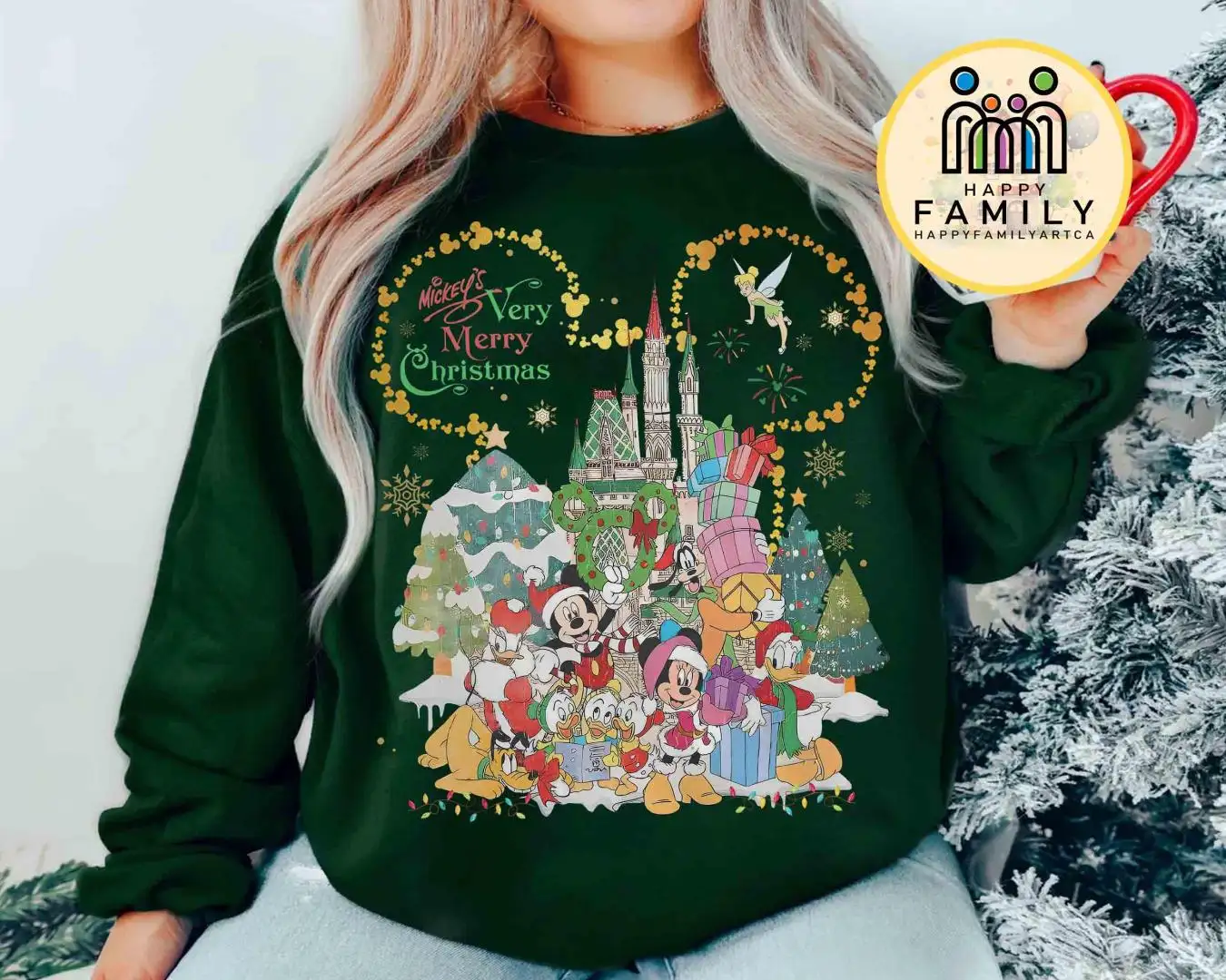 Retro Mickey's Very Merry Christmas Party 2025 Shirt, Disney Santa Mickey And Minnie Custom Tee, Disneyland Vacation Family Matching Trip