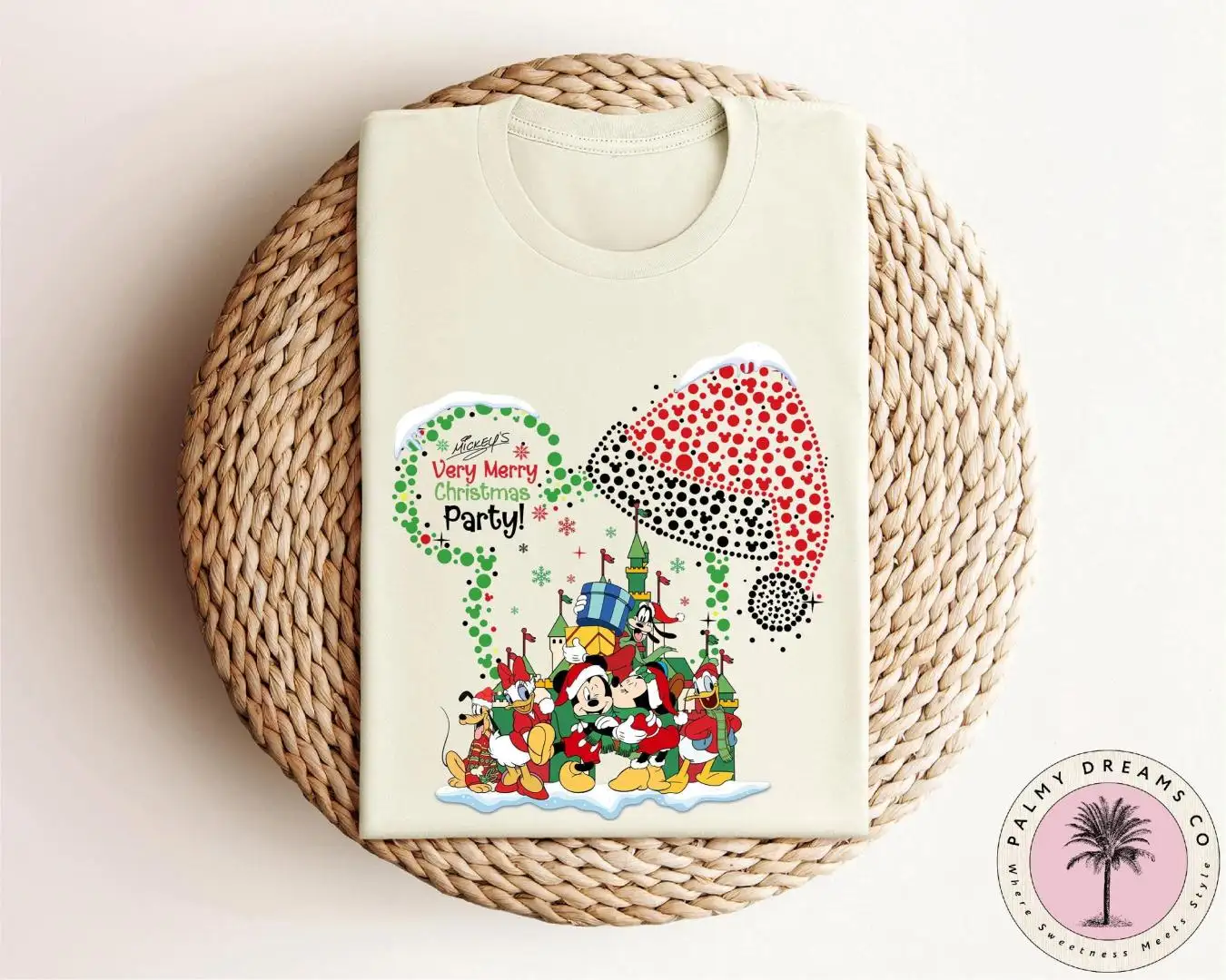 Mickeys Very Merry Christmas Party Shirt, Mickey Santa Shirt, Christmas Family Disney Trip, Magic Kingdom Christmas, Disney Christmas Shirt