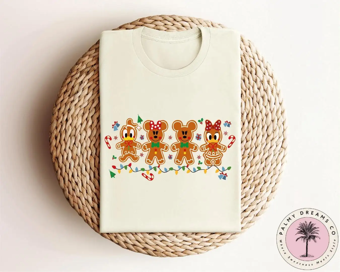 Mickey and Friends Gingerbread Shirt, Christmas Disney Cookies Shirt, Disney Christmas Family Shirt, Christmas Disney Shirt