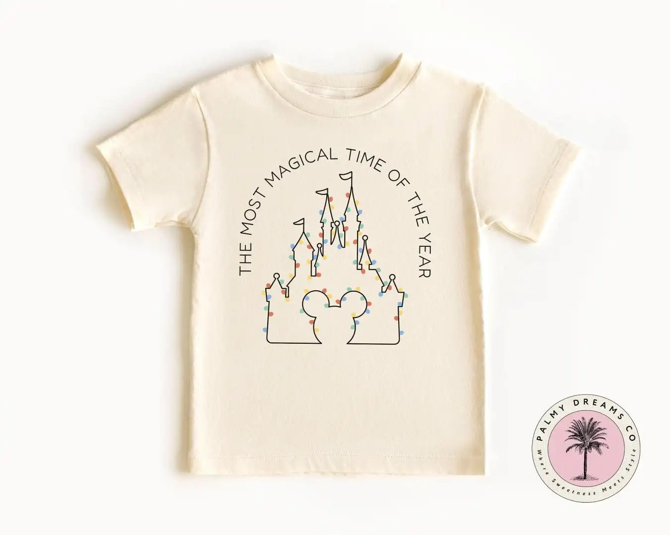 Most Magical Time of The Year Disney Tshirt, Disney Castle Christmas Tee, Disney Winter Shirt