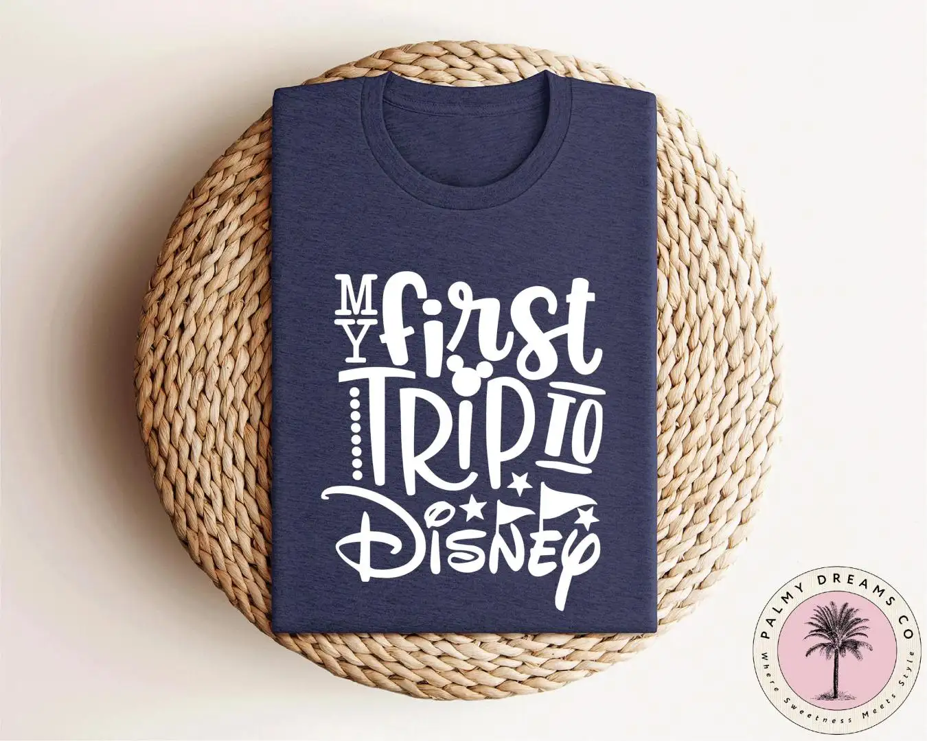 My First Trip to Disney Shirt, Disneyland Vacation Shirt, Matching First Disney Trip Shirt