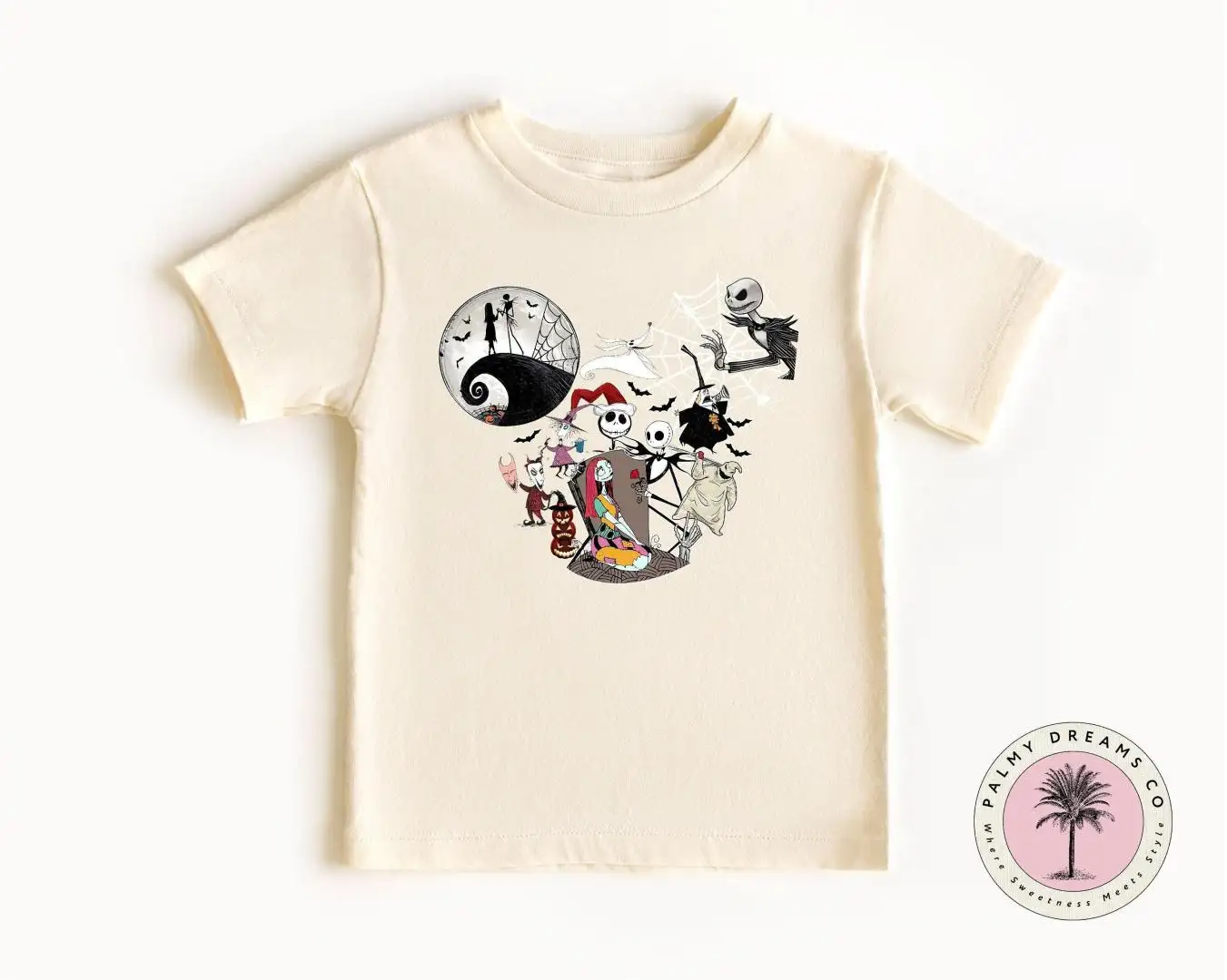 Jack and Sally Toddler Shirt, Mickey Ear Halloween Tshirt, Spooky Disney Toddler Shirt, Nightmare Before Christmas Shirt