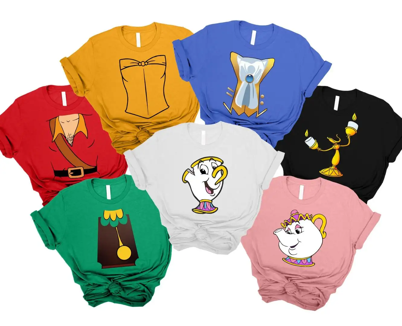 Beauty and the Beast Family Matching Halloween Shirt