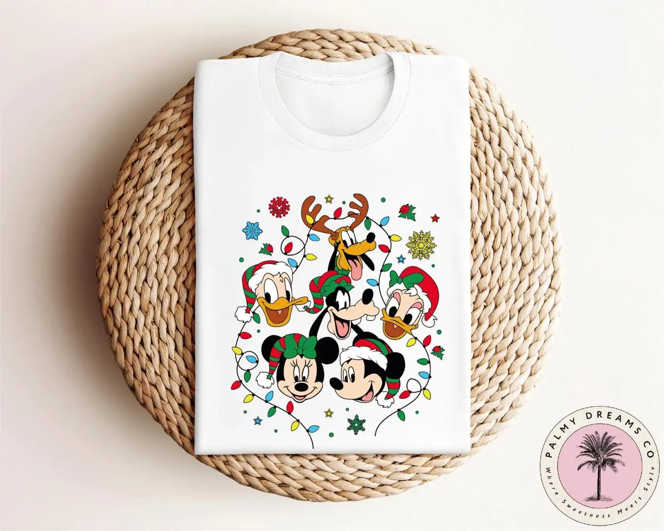 Mickey and Friends Christmas Shirt, Toddler Christmas Tee, Disney Family Christmas Shirt, Disneyland Christmas Tshirt, Christmas Gift