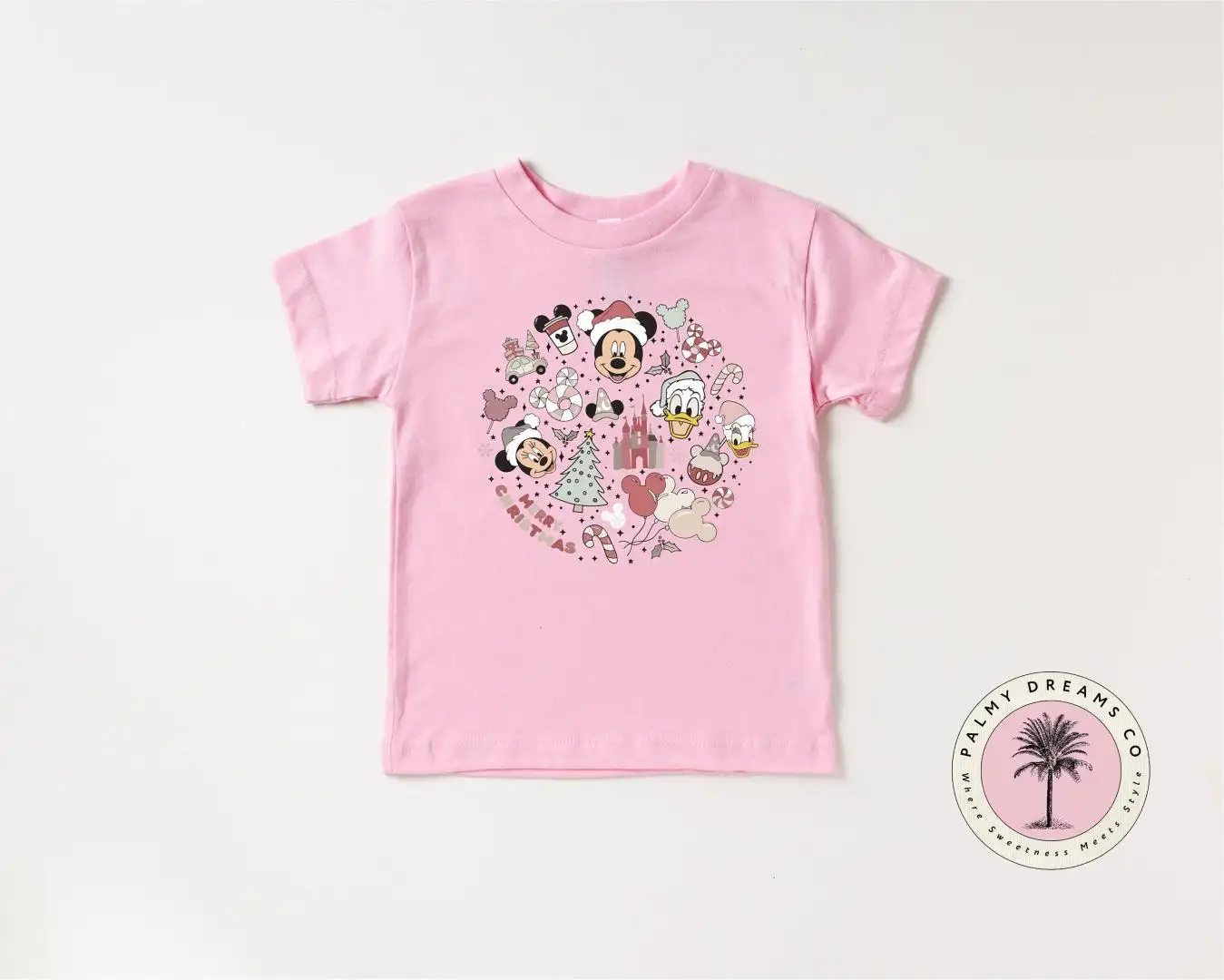 Disney Merry Christmas Toddler Tshirt, Mickey and Minnie Christmas Shirt, Disney Family Christmas