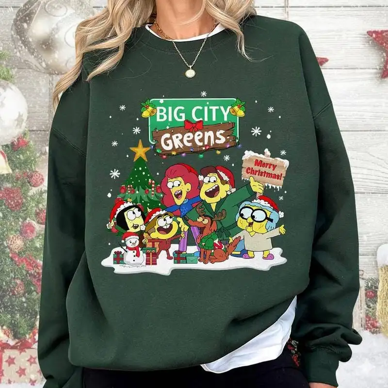 Big City Greens Christmas Shirt Big City Greens Merry Christmas Shirt Big City Greens Family Xmas Shirt Family Matching Christmas Gifts 04