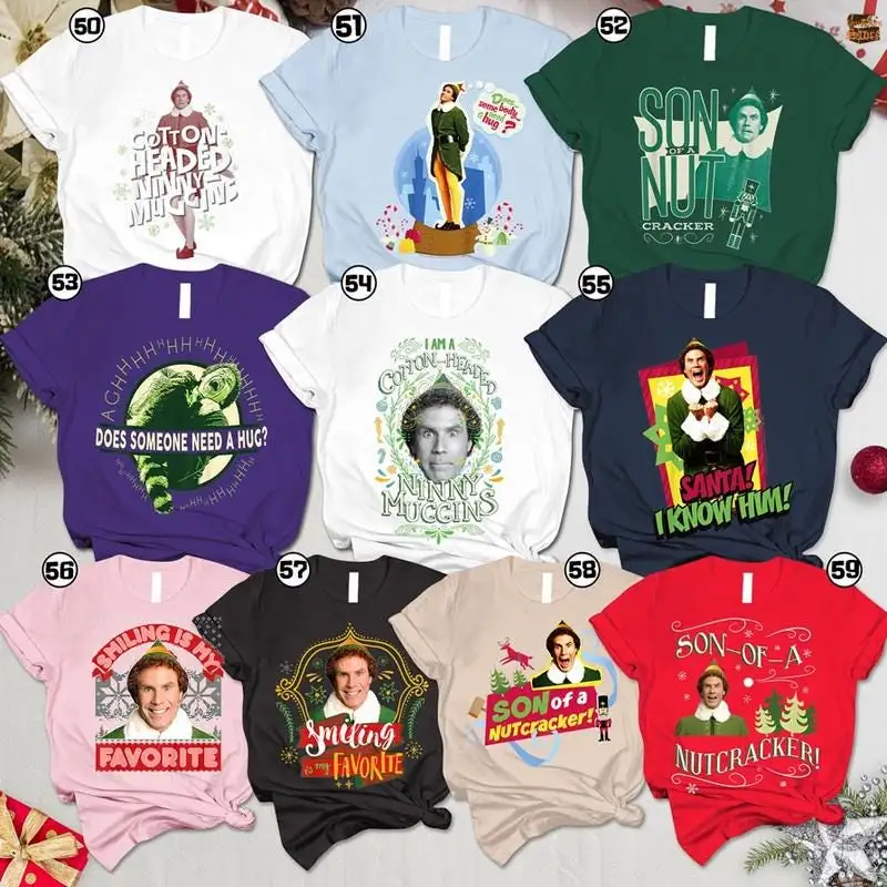 61+ Buddy The Elf Quote Comfort Colors Shirt, Elf Movie Shirt, Christmas Movie Shirt, Buddy Xmas Movie Shirt, Family Christmas Group Shirt