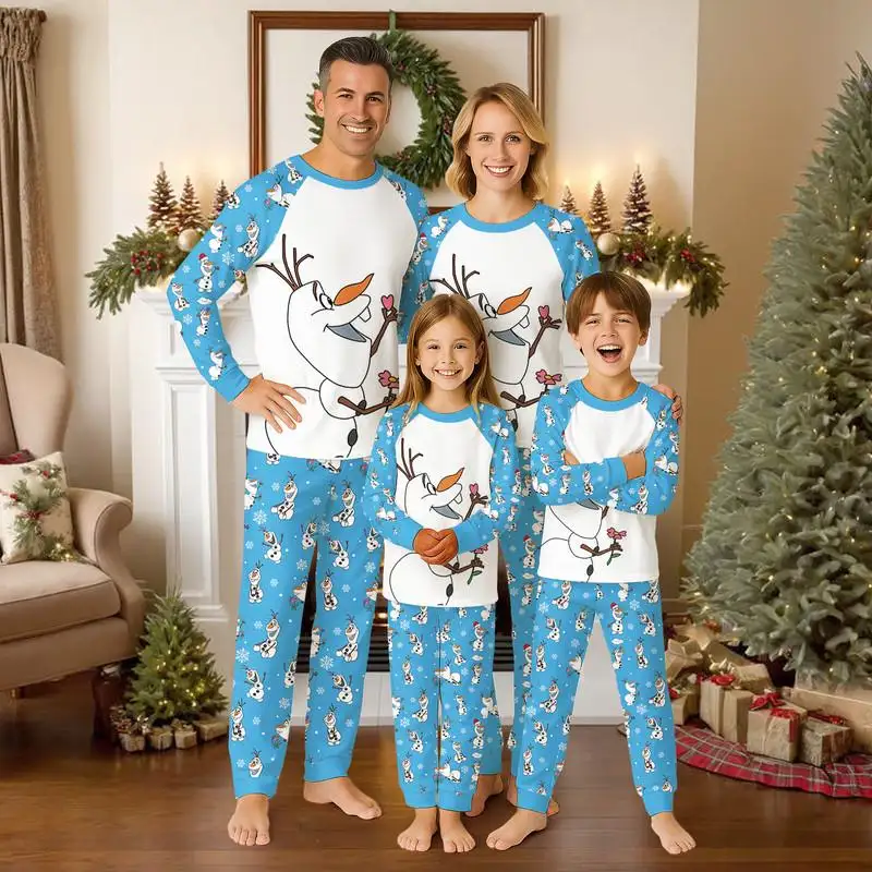 Frosty The Snowman Christmas Raglan Pajamas Frosty Snowman Pajamas Set Frosty Snowman Pajamas Christmas Movie Xmas Family Matchinng Pajamas