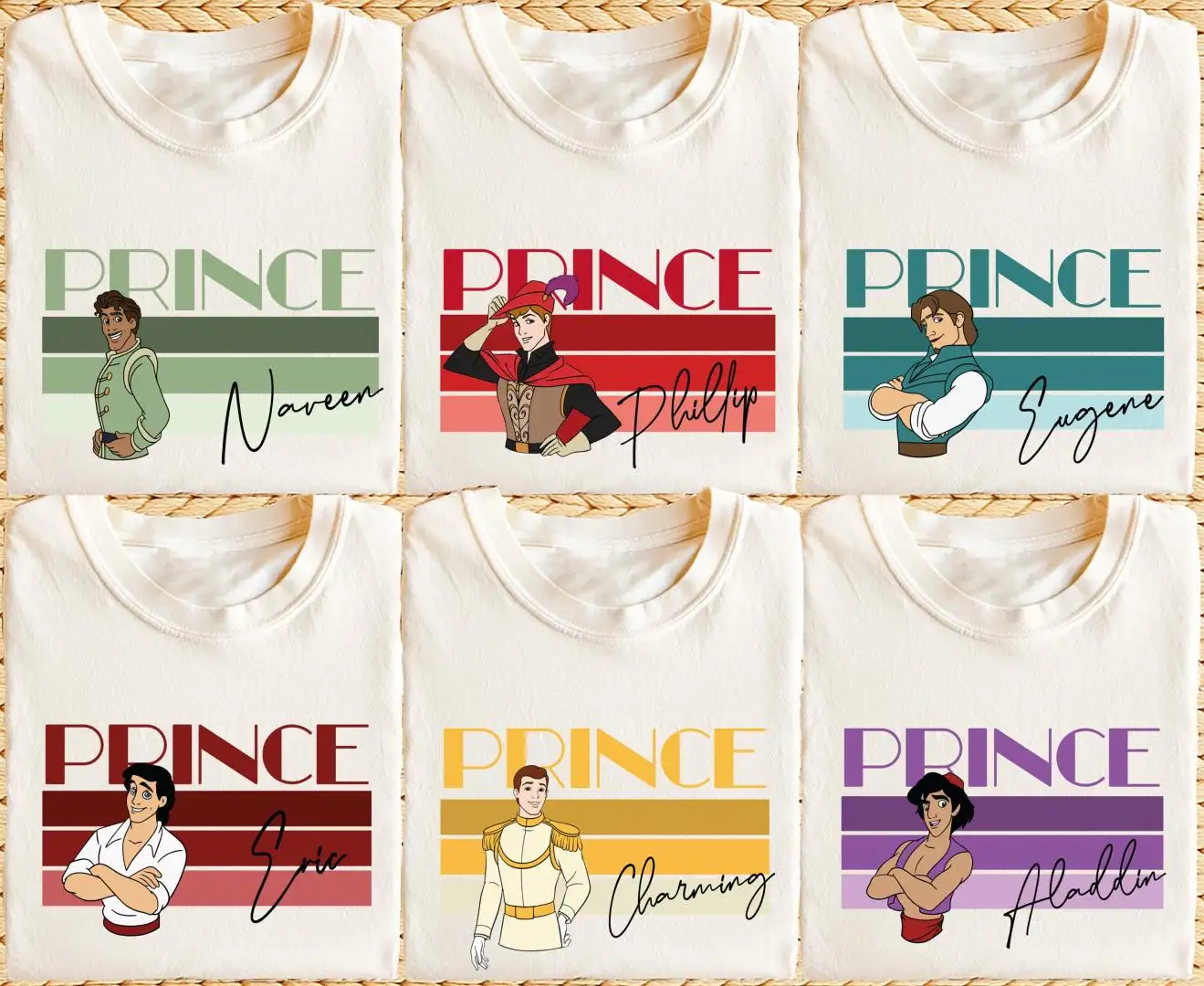 Disney Prince Shirt for Boys Trip