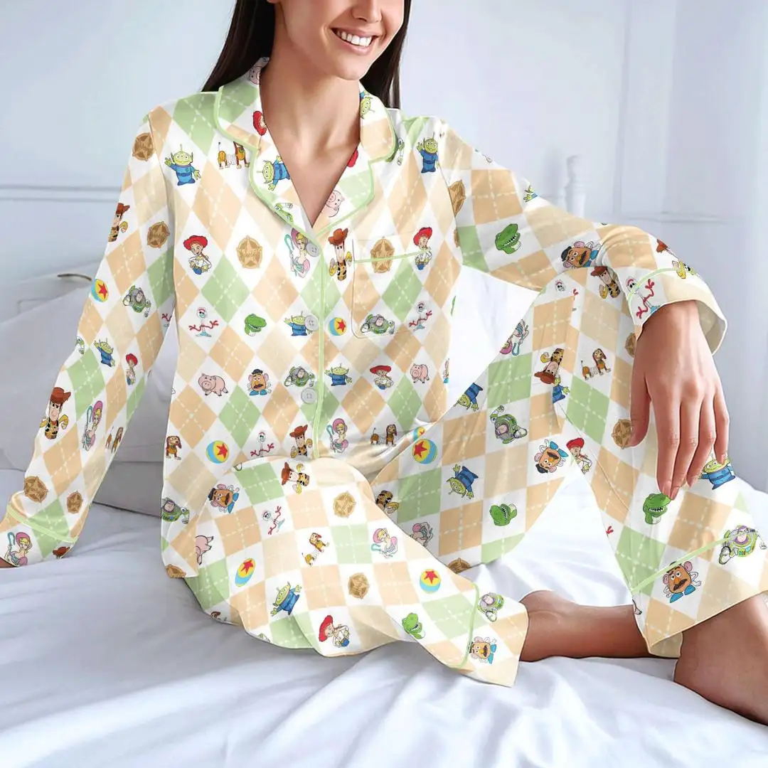 Disneyland Toy Story Christmas Pajamas Set Pixar Buzz Lightyear Xmas Pajamas You've Got A Friends In Me Disneyland Family Matching Pajamas