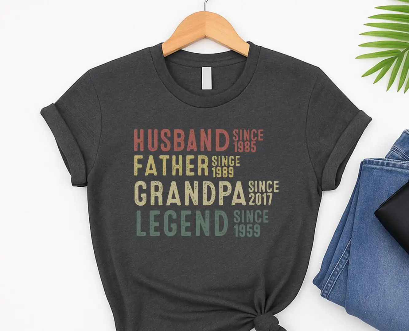 Custom Legend Shirt for Husband Father Grandpa Gift
