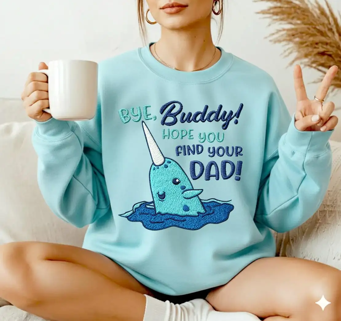 Comfort Colors Bye Buddy Hope You Find Your Dad Shirt, Funny Christmas Movie Shirt, Christmas Holiday Shirt, Buddy The Elf Christmas Shirt