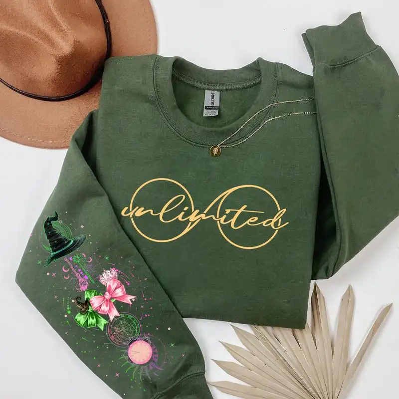 Wicked Changed For Good Sweatshirt Wicked Sweatshirt Wicked Elphaba Glinda Sweatshirt Wicked Musical Movie Fan Gift Wicked Fan Gift 04