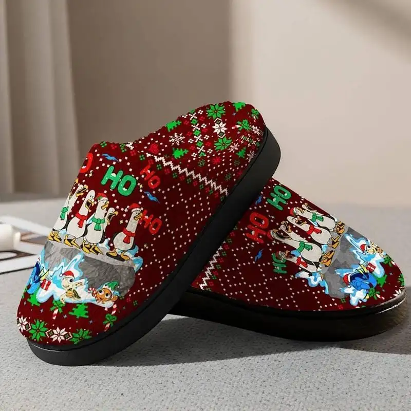 Disneyland Pixar Finding Nemo Seagulls Ho Ho Ho Christmas Slipper Custom Seagulls Disneyland Slipper Family Matching Slipper Christmas Gift