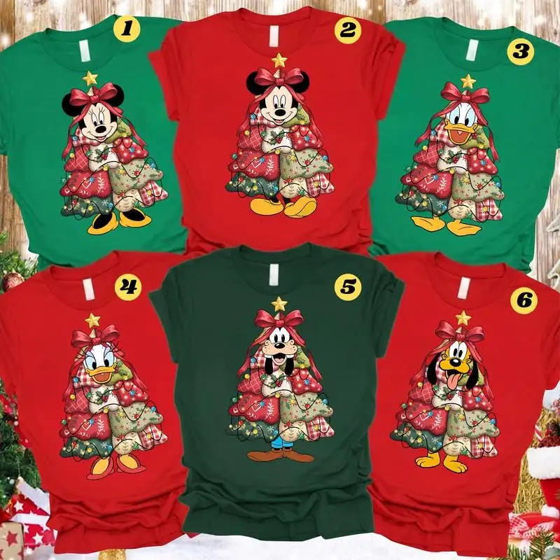 Christmas Tree Mickey And Friends Shirt, Disneyland Christmas Tree Shirt, Mickey Very Merry Christmas Shirt, Christmas Family Matching Tee