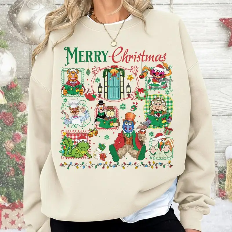 The Muppet Christmas Carol Shirt, Gonzo And Rizzo Xmas Shirt, Disneyland Coquette Bow Muppets Holiday Tee, Disneyland Xmas Family Trip Tee