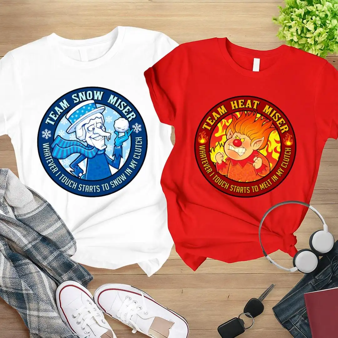 Comfort Colors The Year Without Santa Claus Shirt, Snow Miser Tee, Miser Brothers, Heat Miser Tee, Disneyland Christmas, Heat And Snow Shirt