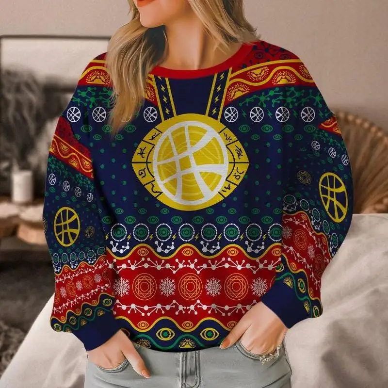 Doctor Strange Christmas Sweater, Superhero Avengers Xmas Tee, Family Matching Shirt 11, Dr Strange Multiverse of Madness Christmas Shirt