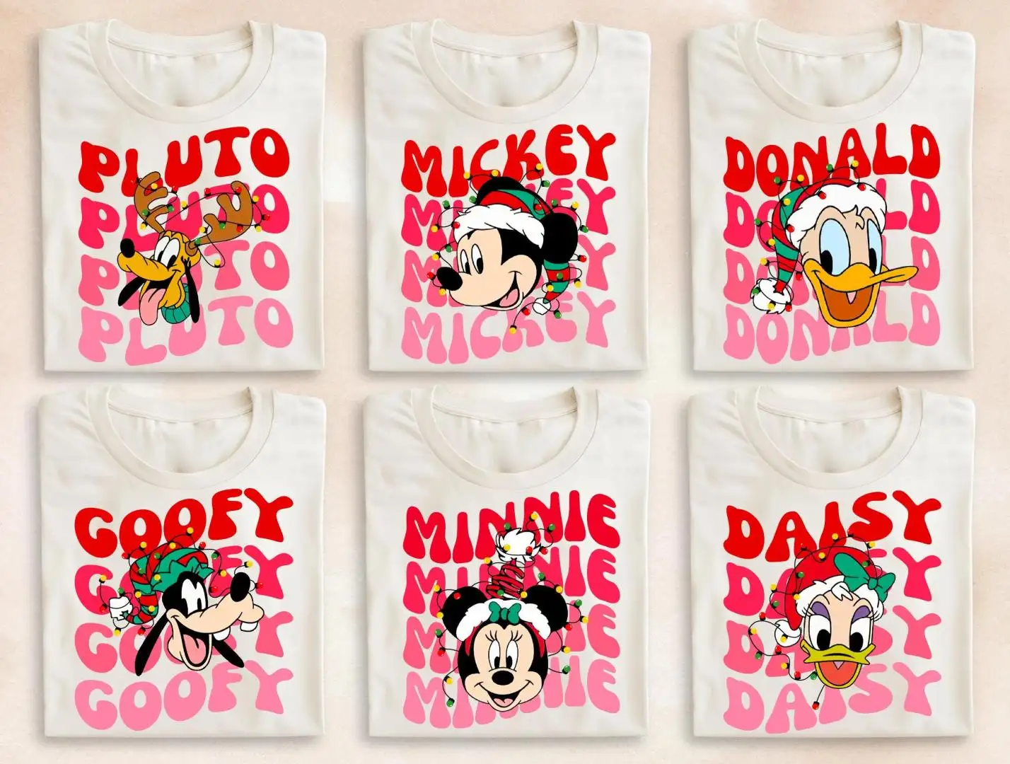 Mickey and Friends Groovy Christmas Shirt, Disney Family Matching Christmas Sweatshirt, 2025 Mickey’s Very Merry Christmas Tee